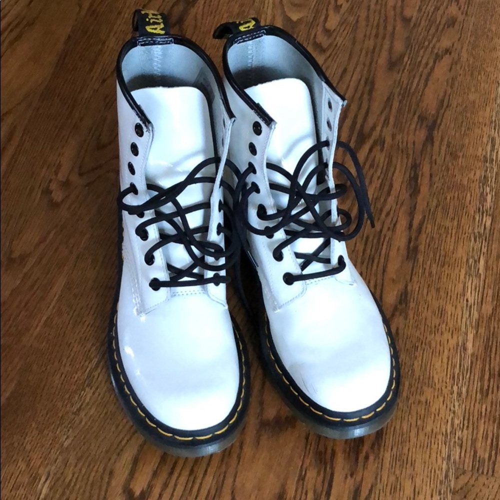 White Dr Martens